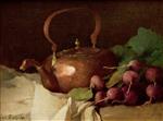 Still Life with Tea Kettle and Radishes