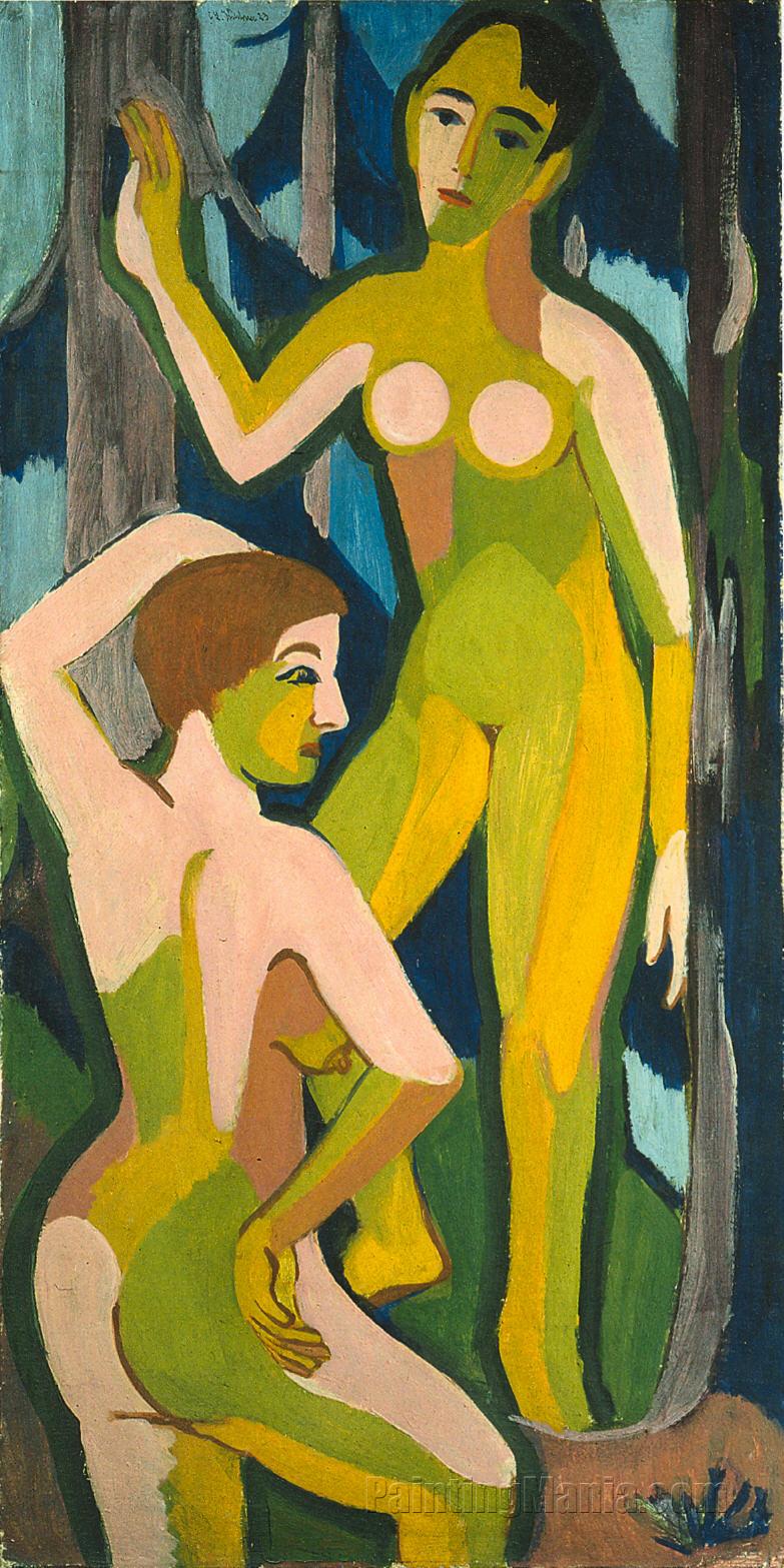Two Nudes in the Wood II