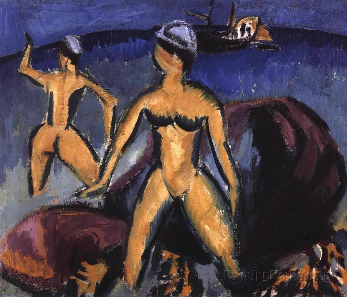 Two Women at the Sea