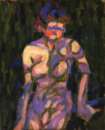 Female Nude with Shadow of a Twig