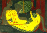 Three nudes in the Forest 1933