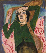 Woman in a Green Blouse