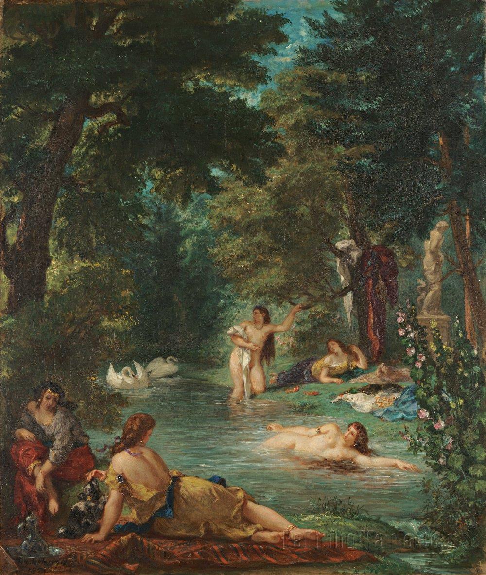 Bathers (Turkish Women Bathing)