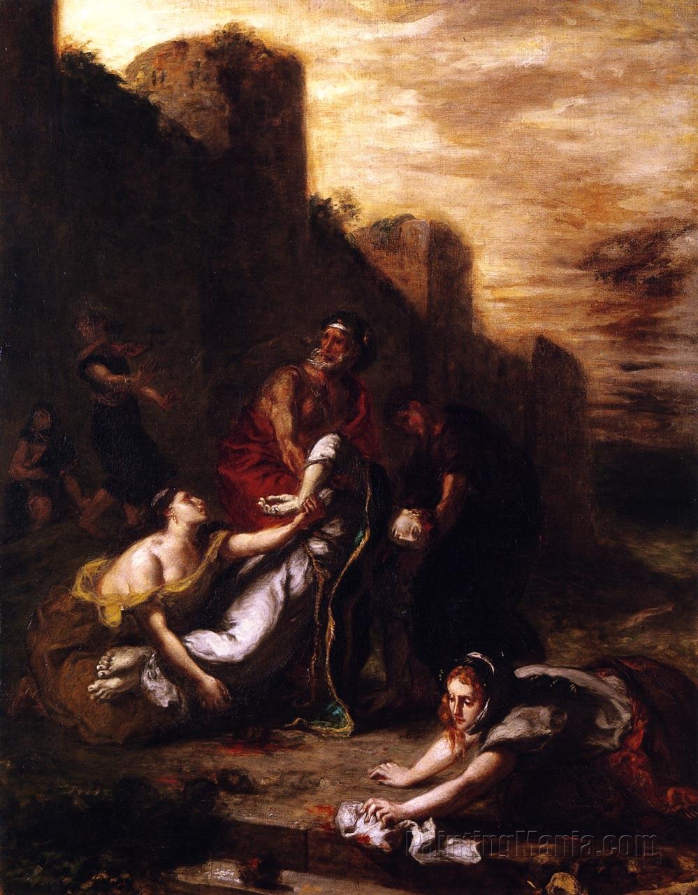 Disciples and Holy Women Carrying Away the Body of Saint Stephen