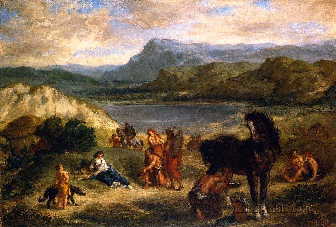 Ovid Among the Scythians 1859