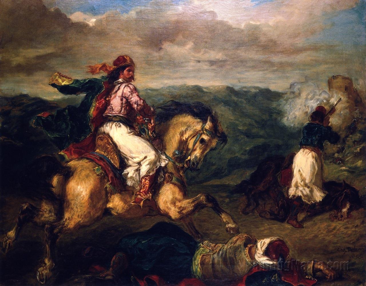 Scene from the War between the Turks and Greeks