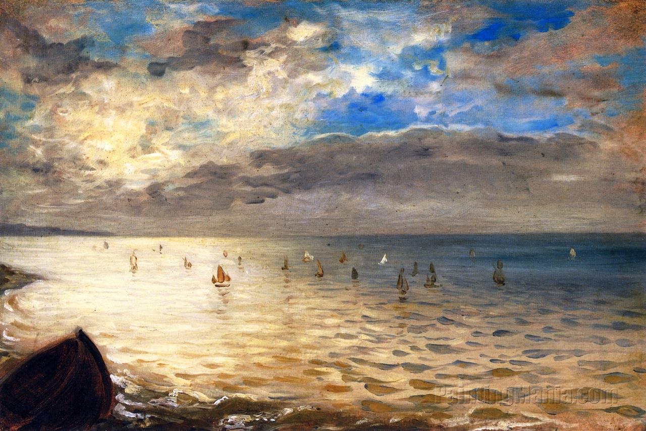 The Sea at Dieppe 1852