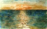 Sunset on the Sea 1854
