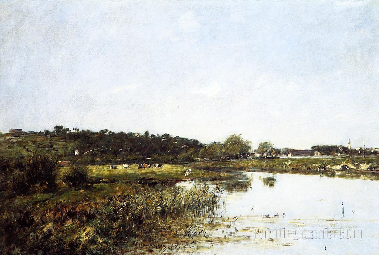 The Banks of the Touques 1890