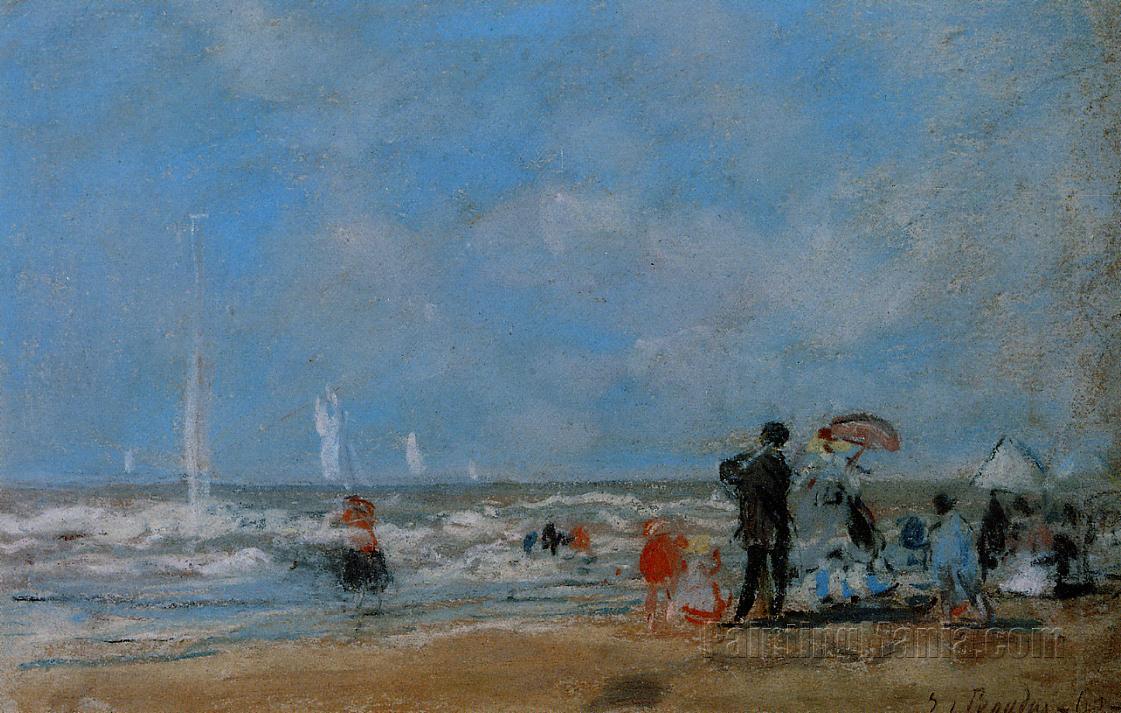 On the Beach 1863