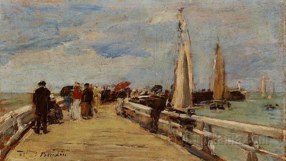 Deauville, the Jetty 1890