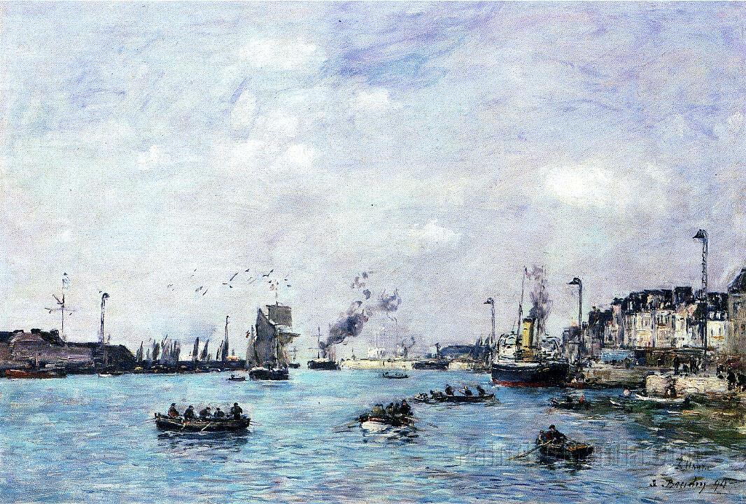 Le Havre, The Outer Harbor 1894