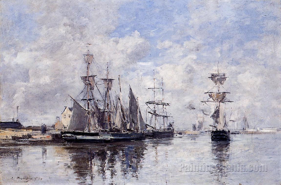 The Port of Deauville 1878