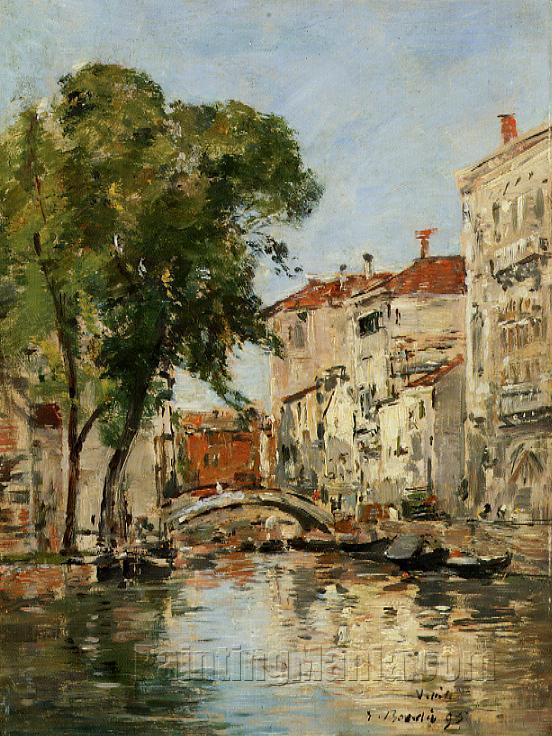 Small Canal in Venice 1891