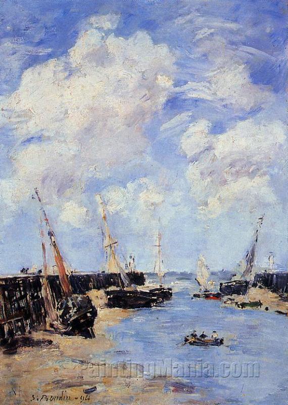 Trouville, the Jettys, Low Tide 1894