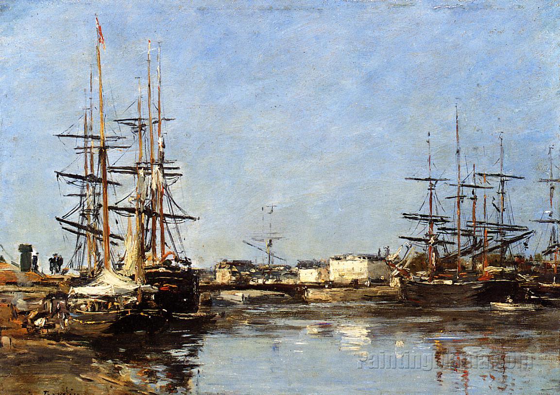 Trouville, the Port 1888-1895