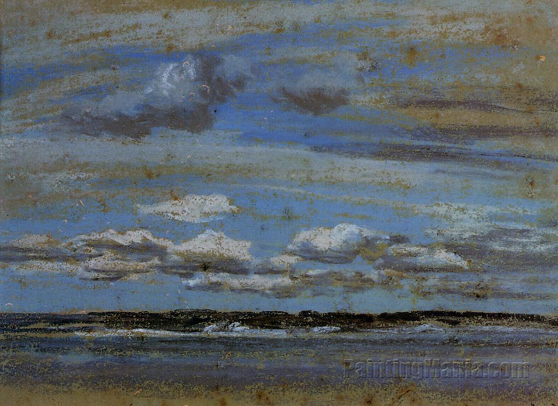 White Clouds over the Estuary