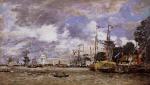 Anvers, Boats on the River Escaut