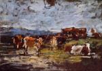 Cows in Pasture 1880-1885