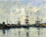 Deauville. the Harbor 1880-1885