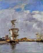 Deauville. the Harbor 1881