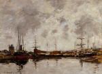 Deauville. the Harbor 1885