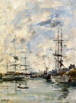Deauville. the Harbor 1892-1896