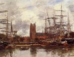 Dordrecht. View of the Port