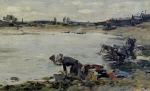Laundresses on the Banks of the Touques 15