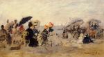 Trouville, Beach Scene 1887