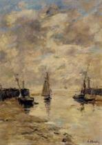 Trouville, the Jettys, Low Tide 1892-1896
