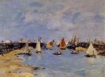Trouville. the Jettys. Low Tide (1896)