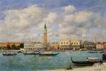 Venice. the Campanile. View of Canal San Marco from San Giorgio