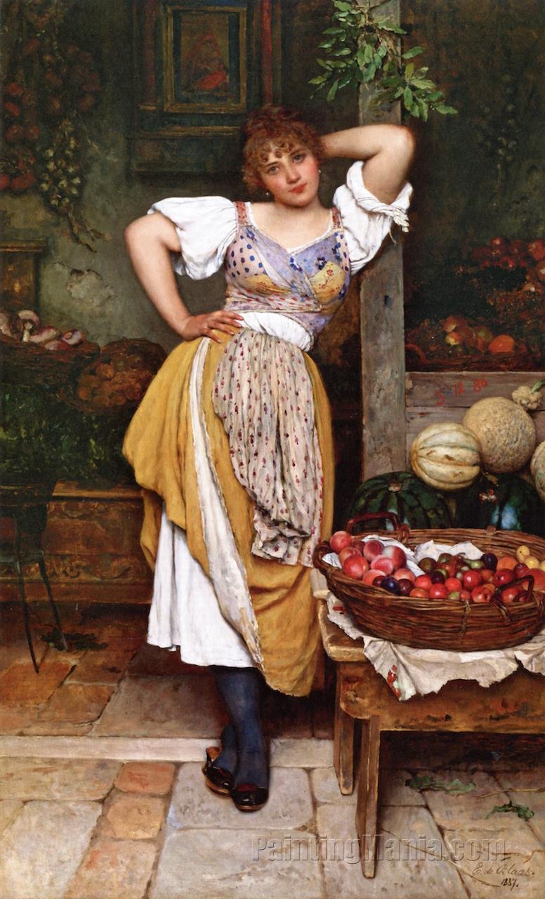 The Fruit Seller 1887