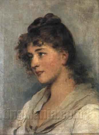 Portrait of a Young Girl 1887