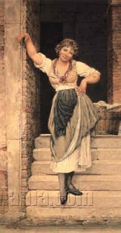 A Venetian Washerwoman