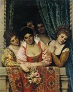 Ladies on a Balcony