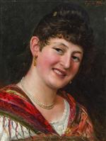 Smiling Italian Woman