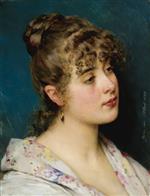 A Venetian Beauty (A Portrait of a Young Lady)