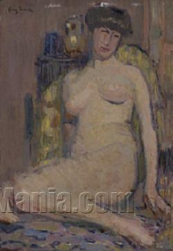 Sitted Nude