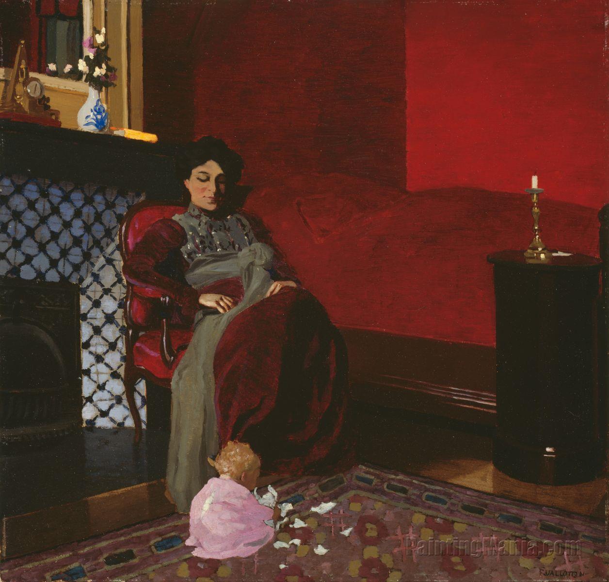Madame Vallotton and her Niece, Germaine Aghion