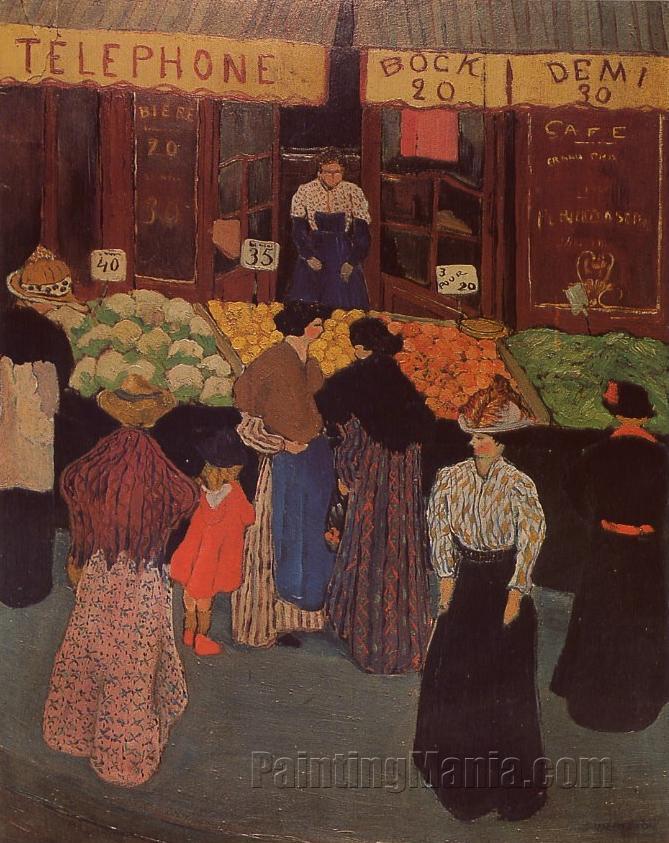 At the Market (Fruit Stall)