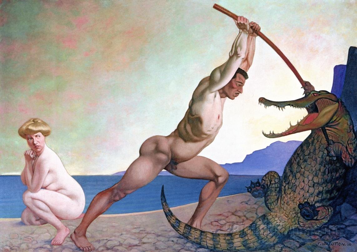 Perseus Slaying the Dragon