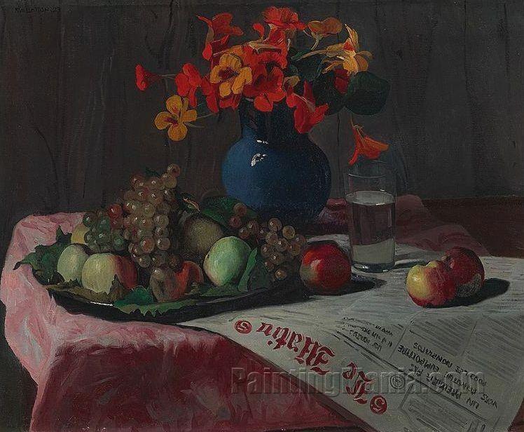 Still Life with Newspaper