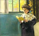 Woman Reading at the Window