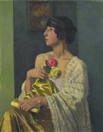 The Woman with Roses (La femme aux roses)