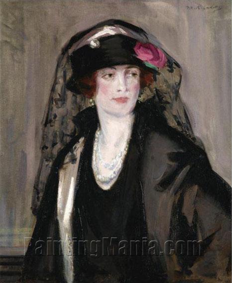 Lady Lavery in Black