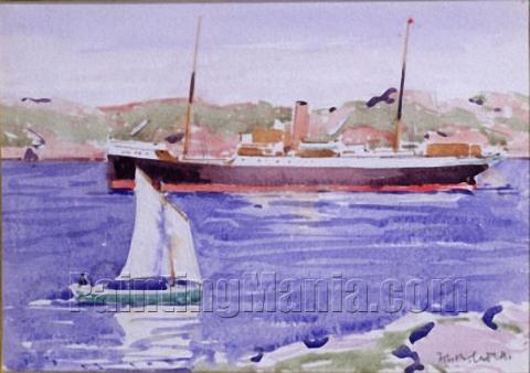 Steamer and Yacht, Iona