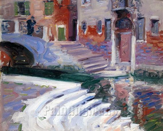 The Steps to the Canal, Venice