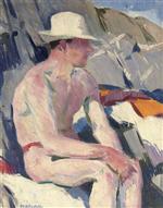 Bather in a White Hat